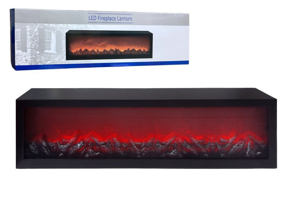 LAMPARA DECORATIVA (CHIMENEA) 97.5X12X27.8CM (4 UNIDADES)