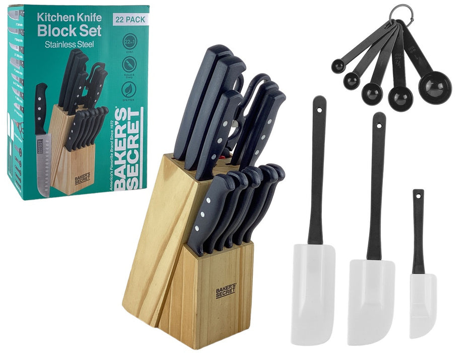 CUCHILLOS 22PZAS (4 SETS)