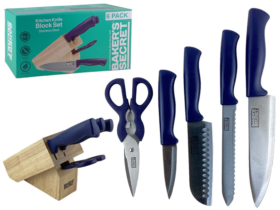 CUCHILLOS 6PZAS (4 SETS)