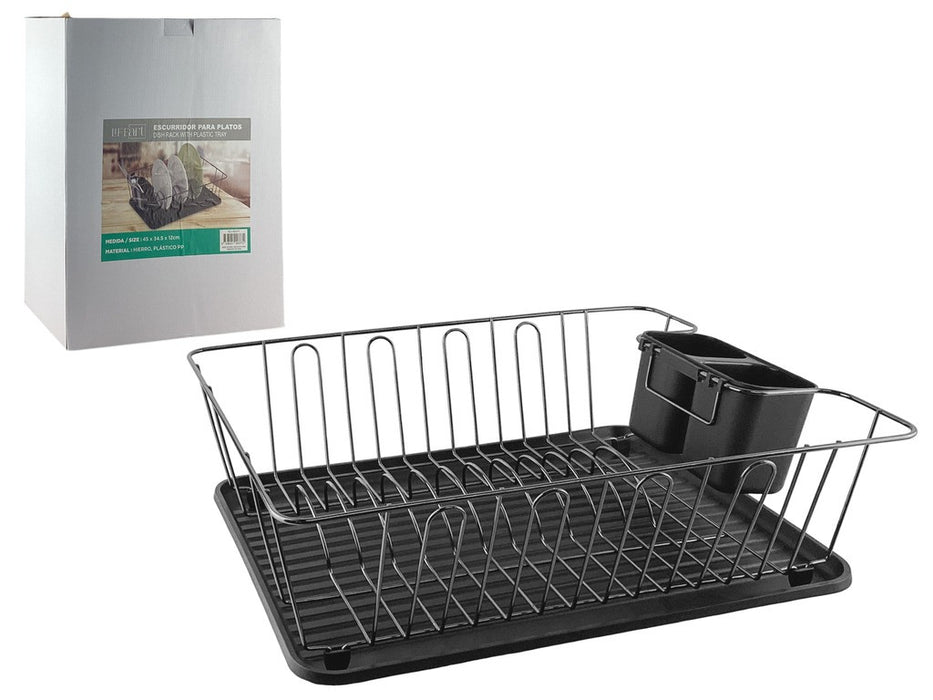 ESCURRIDOR P/ PLATOS 45X34.5X12CM (6 UNIDADES)