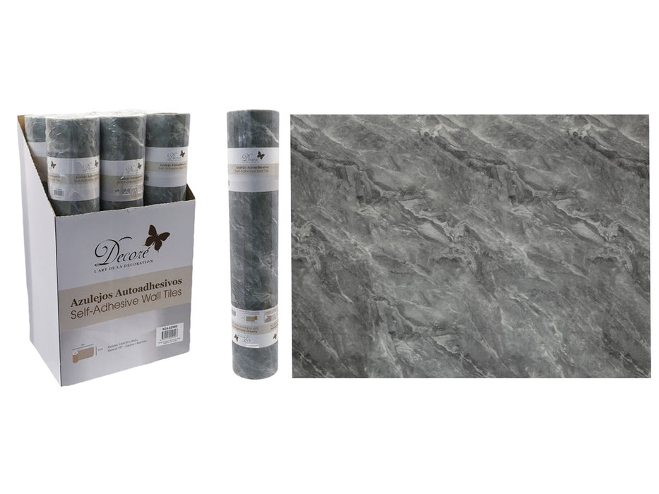 PAPEL DECORATIVO P/ PARED (ADHESIVO) 0.6X3MT (6 UNIDADES)