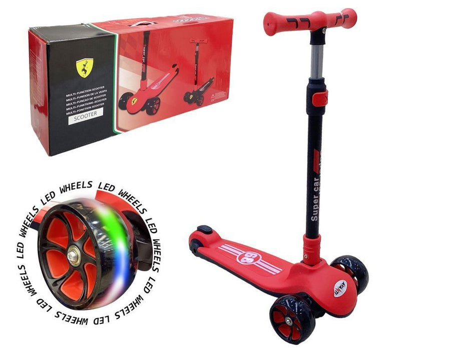 SCOOTER C/LUCES 65X25X70CM (6 UNIDADES)