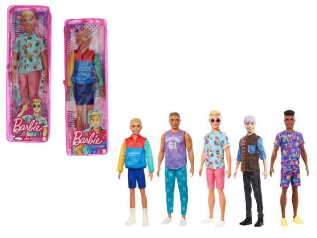 BRB KEN FASHIONISTA SUR (4 UNIDADES)