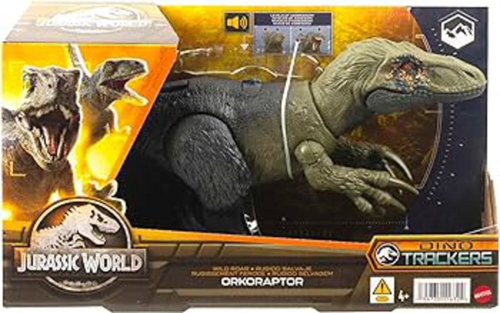 JW DINO ORKORAPTOR RUGIDO SALVAJE (4 UNIDADES)