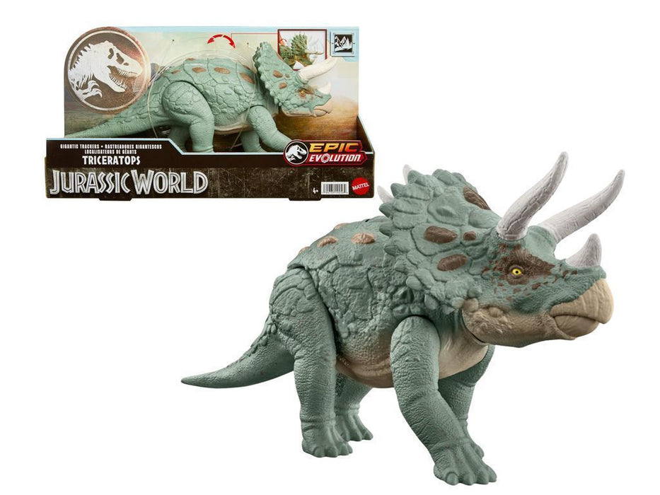JW FIGRUA DE ACCION DINOSAURIO TRICERATOPS (2 UNIDADES)