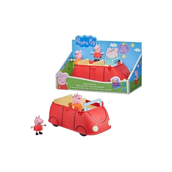 PEPPA AUTO FAMILIAR ROJO (2 UNIDADES)
