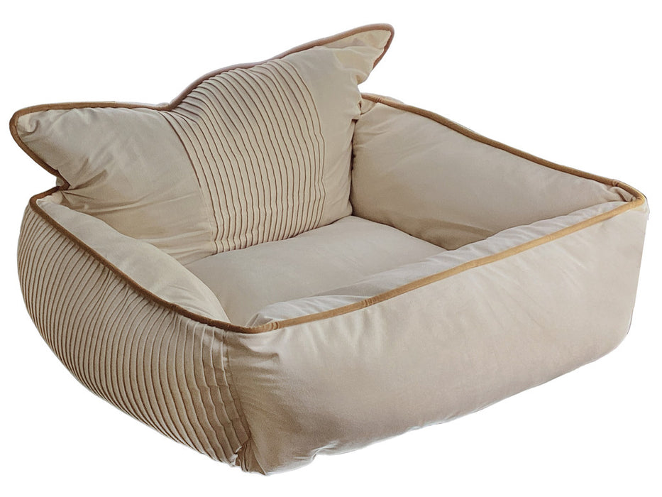 CAMA P/ MASCOTA (M) 75X58X26CM (4 UNIDADES)