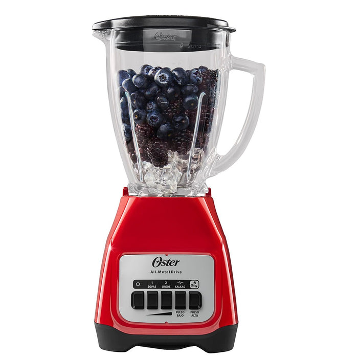 LICUADORA OSTER 2 VELOCIDADES CON VASO VIDRIO 1.5L