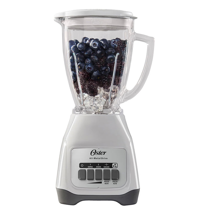 LICUADORA OSTER 2 VELOCIDADES CON VASO VIDRIO 1.5L
