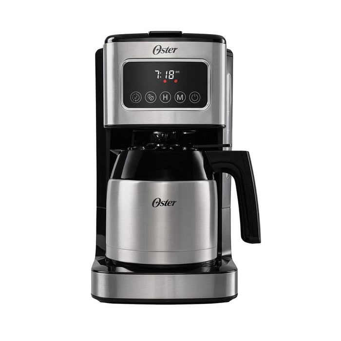 CAFETERA OSTER 8 TAZAS PANEL TACTIL JARRA ACERO INOXIDABLE