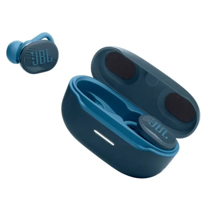 AUDÍFONOS DEPORTIVOS JBL ENDURANCE RACE TWS AZUL