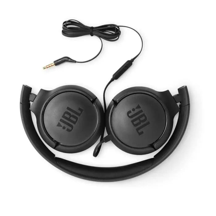 JBL AUDIFONO TUNE500 LIFESTYLE WIRED ON EAR NEGRO