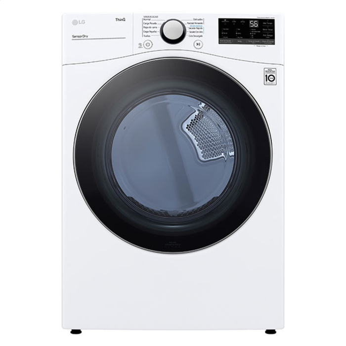SECADORA A GAS CARGA FRONTAL 22KG LG