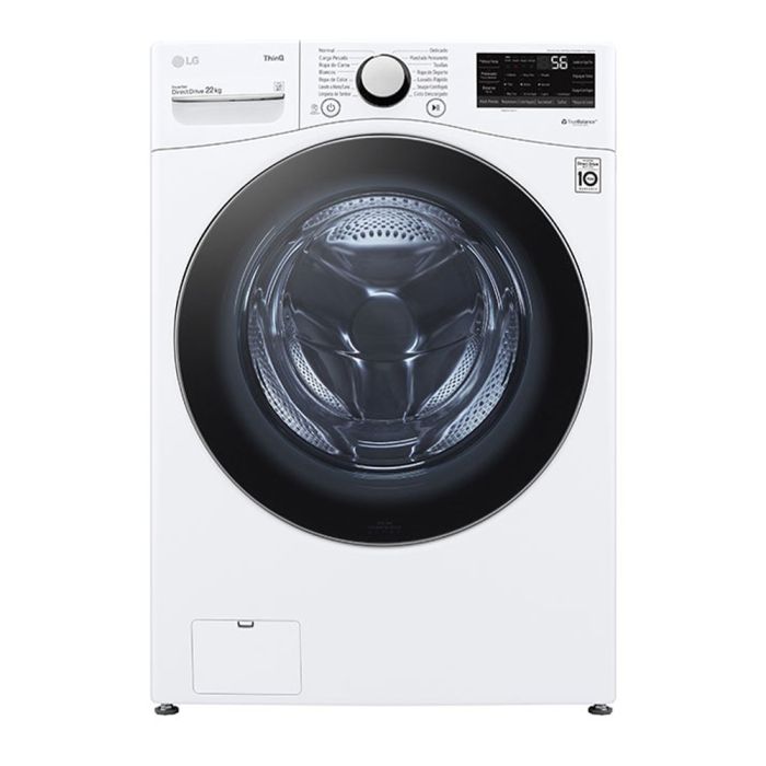 LAVADORA CARGA FRONTAL 22kg LG