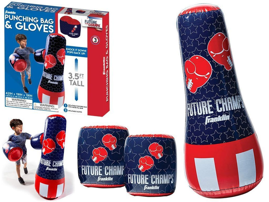 JUEGO DE BOXEO SACO Y GUANTES (4 SET)