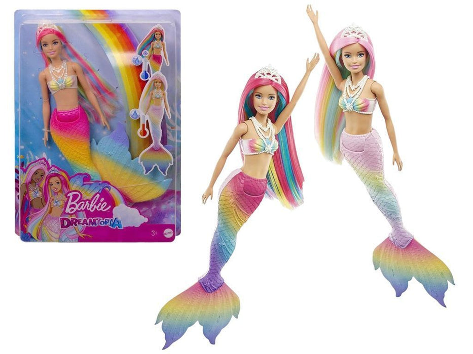 Barbie Sirena Arcoíris Mágico ( 4 UNIDADES)