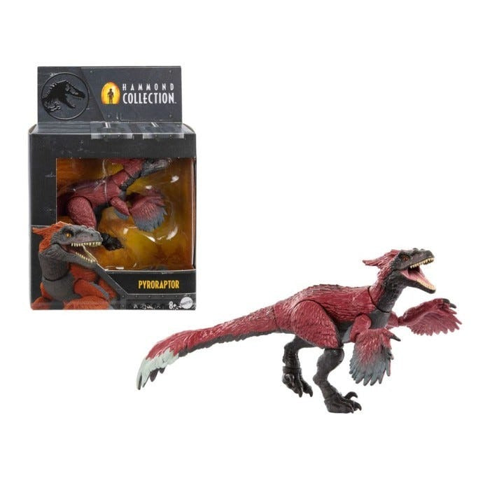 JW COLECCIÓN HAMMOND PYRORAPTOR (4 UNIDADES)