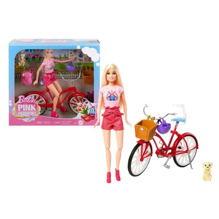 BRB MUÑECA CON BICICLETA (3 UNIDADES)