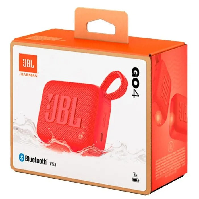 BOCINA INALÁMBRICA JBL GO 4 ROJO