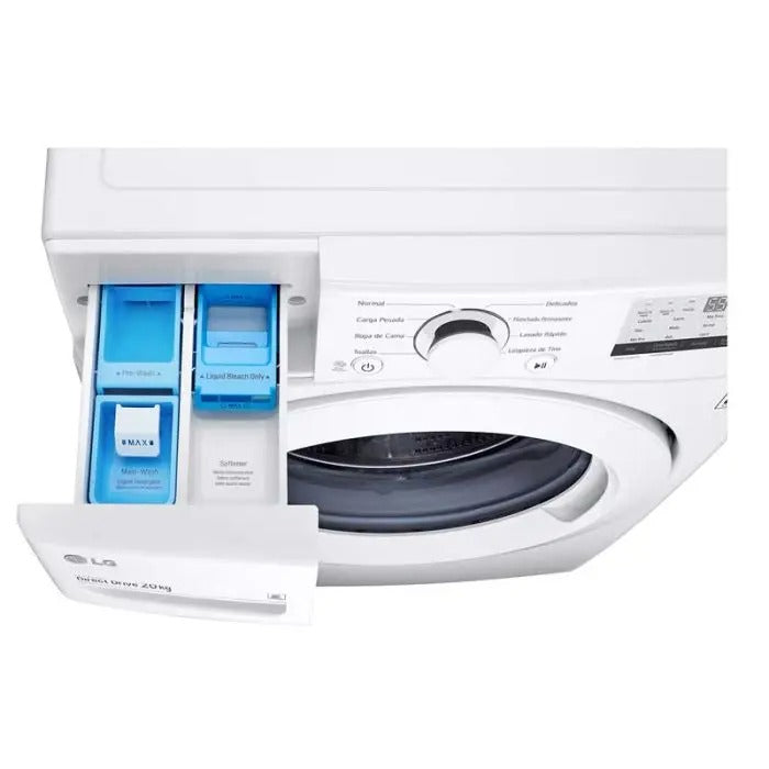 LAVADORA CARGA FRONTAL LG 20KG