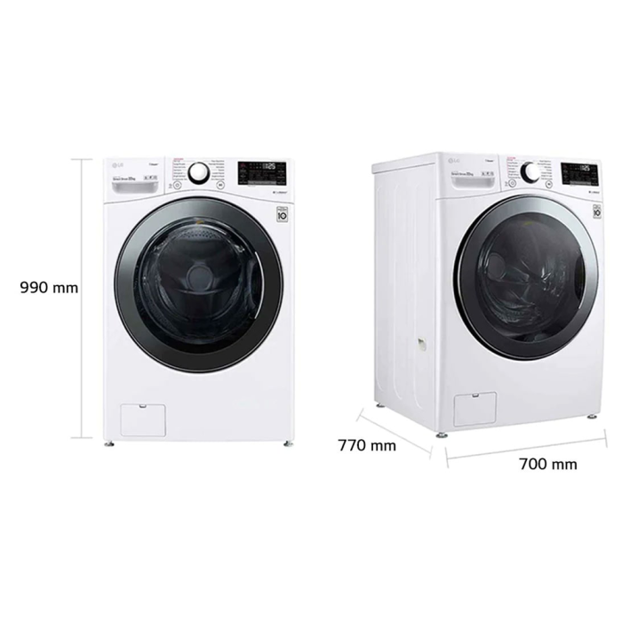 LAVADORA CARGA FRONTAL 22kg LG